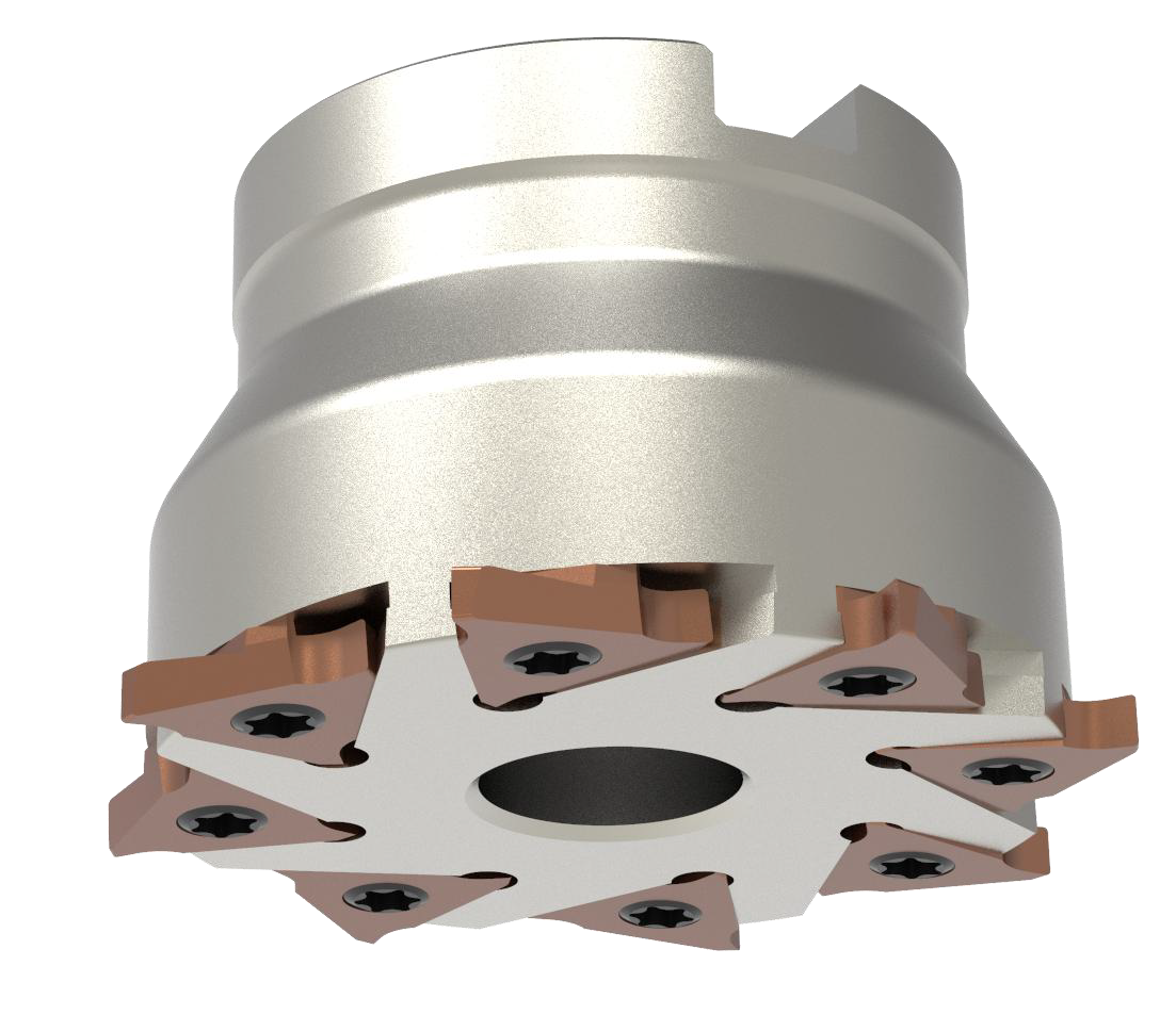 корпус фрезы TGM90-T02.22R-L100B32-Z10 Фрезерование пазов