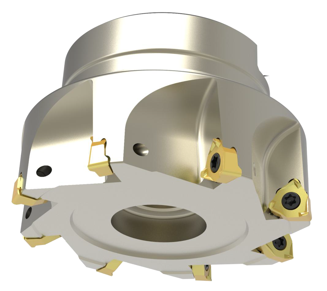 корпус фрезы TSM90-W00.08H-R063A27-Z7 Фрезерование уступов