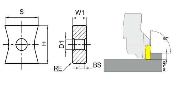 пластина для фрезерных корпусов бренд TACTIC