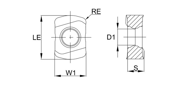 пластина для фрезерных корпусов бренд TACTIC