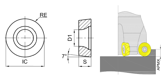пластина для фрезерных корпусов бренд TACTIC