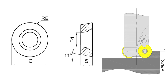 пластина для фрезерных корпусов бренд TACTIC