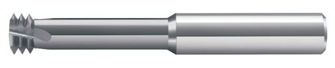 фреза монолитная резьбоваяT3T-M1.6-0.35-50-D4-AL