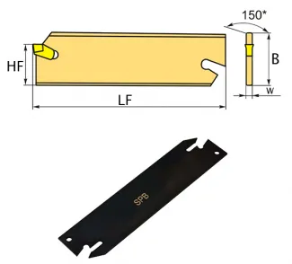 Отрезное лезвие SPB-S/SPB серия SPB